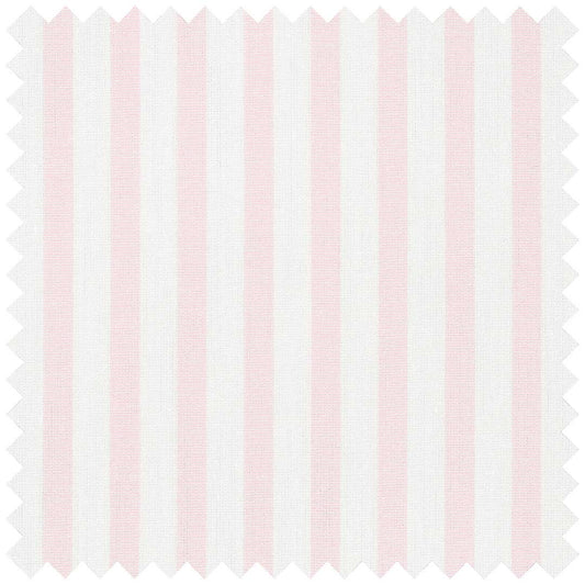 Pink Poplin Butcher Stripe
