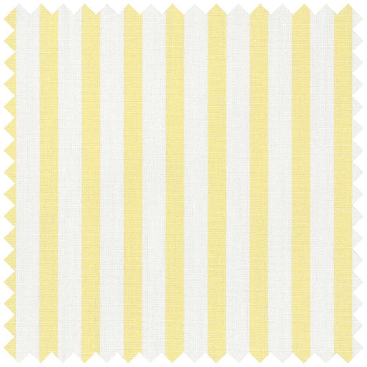 Yellow Poplin Butcher Stripe