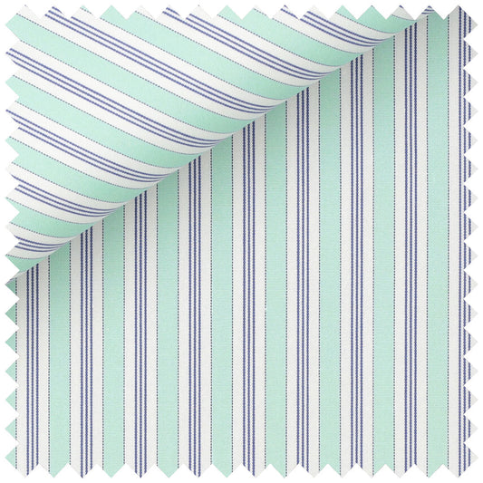 Multi Coloured Stripe in Mint Green