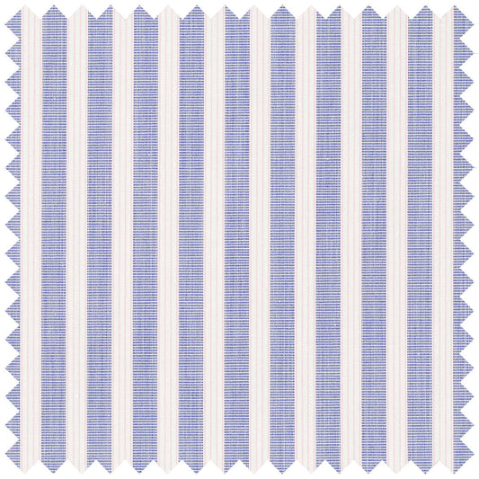 Bengal Multi Fine Stripe in Blue and Pink