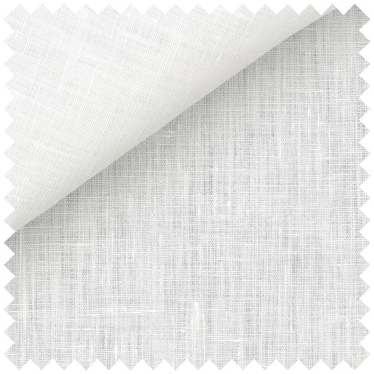 Plain Linen in Ivory