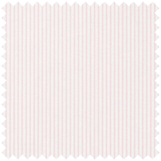 Pink Poplin Pencil Stripe