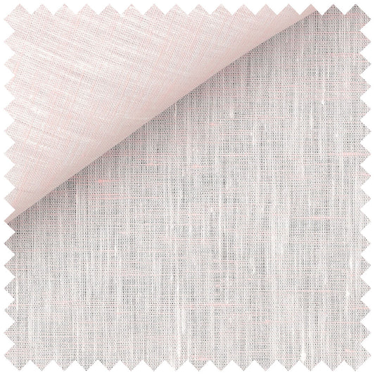 Plain Linen in Baby Pink