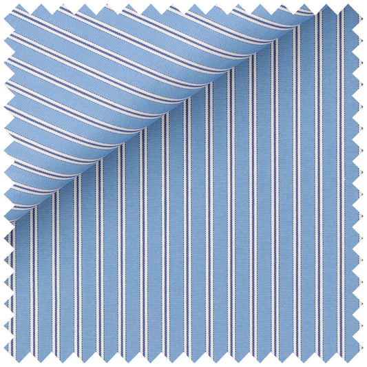 Multi Coloured Stripe in Blue