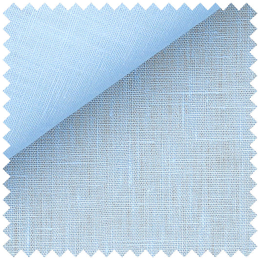 Plain Linen in Sky Blue