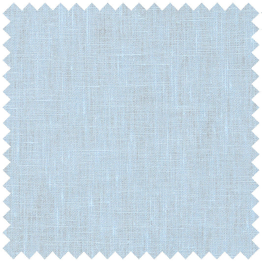 Plain Linen in Sky Blue