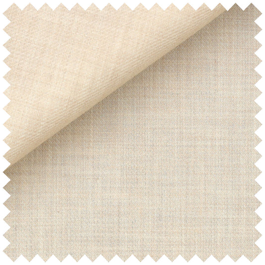 Plain Cotton Cashmere in Beige
