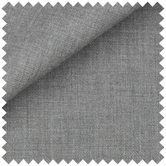 Plain Cotton Cashmere in Charcoal Grey