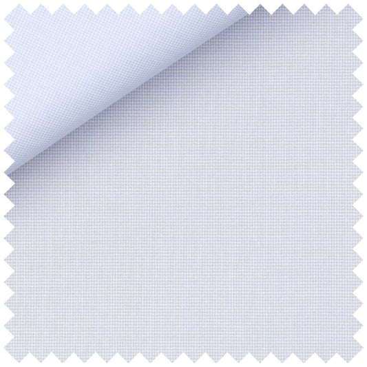 White Zephir Cotton Micro Puppytooth