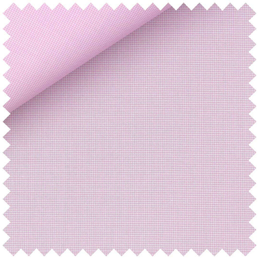 Pink Cotton Zephir Micro Puppytooth