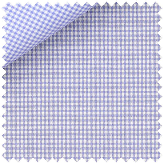 Lilac Zephir Gingham Check