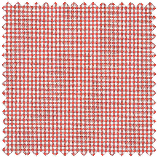 Red Zephir Gingham Check
