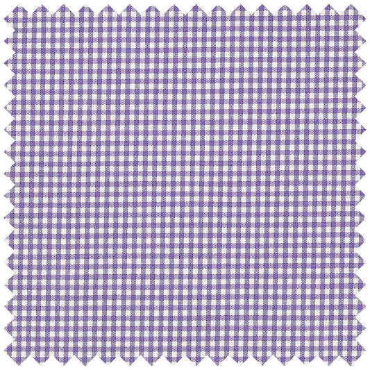 Purple Zephir Gingham Check