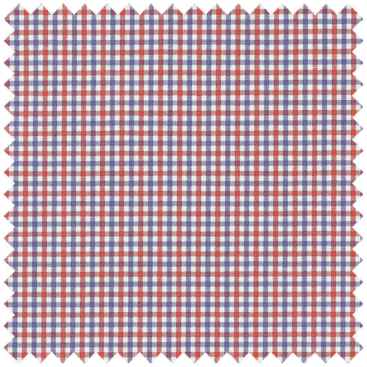 Multi Check in Blue and Red