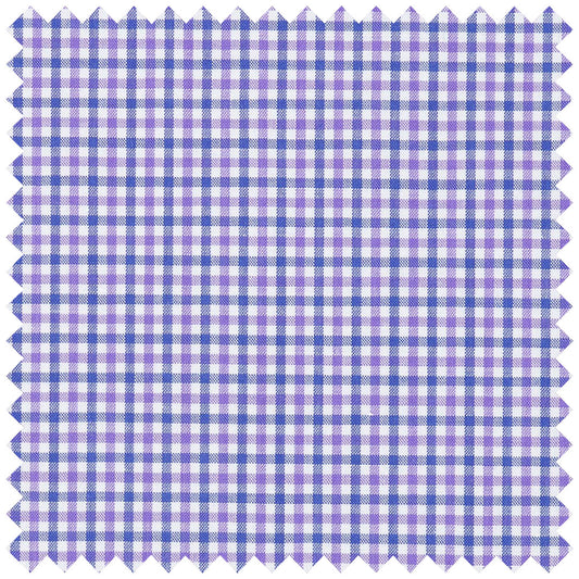 Multi Check in Blue and Purple
