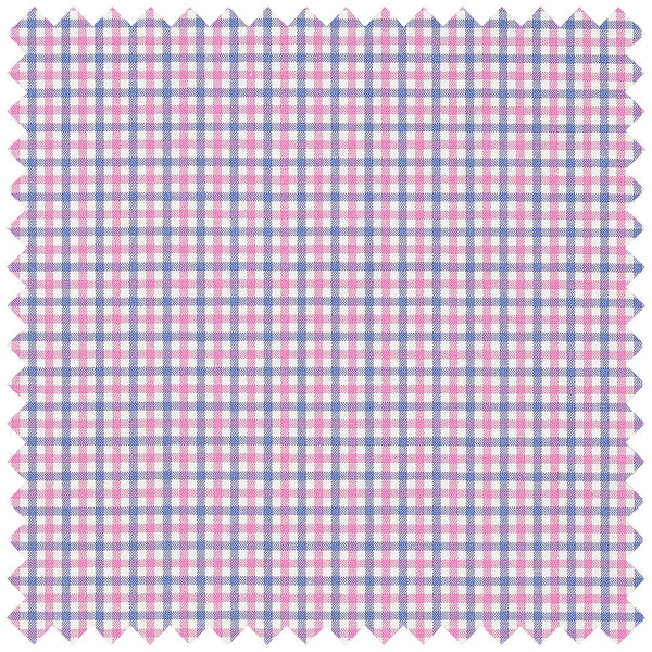 Multi Check in Blue and Pink