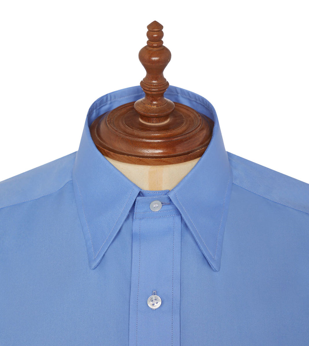 Budd Shirtmakers - Budd hidden button-down shirt collar