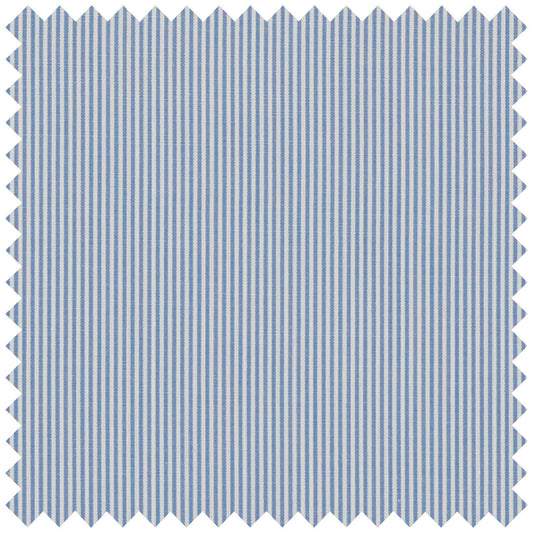 Loro Piana Royal Blue Hairline Stripe