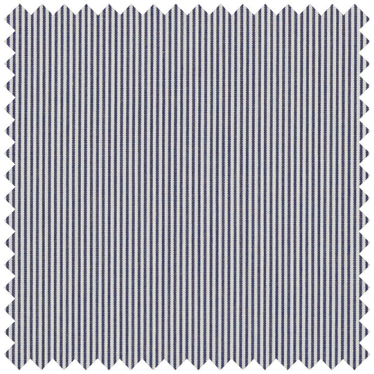 Loro Piana Navy Hairline Stripe