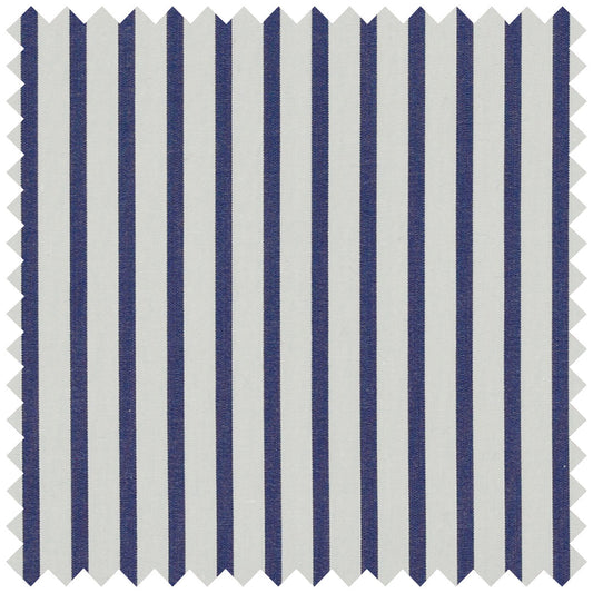 Loro Piana Navy Blue Pencil Stripe