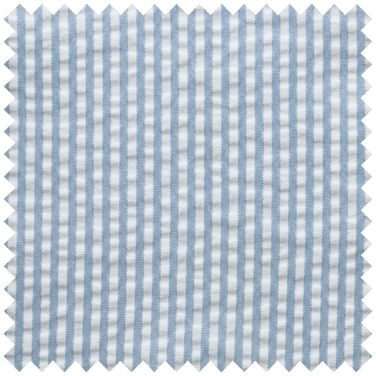 Sky stripe seersucker