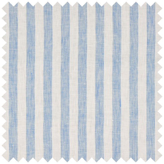 Sky candystripe linen with Aloe