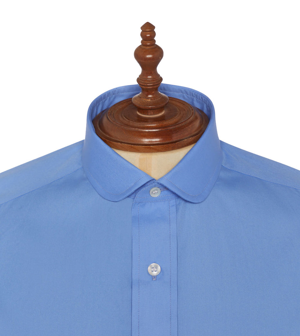 Budd Shirtmakers - Budd penny-round shirt collar