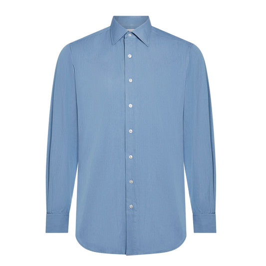 WM BROWN x Budd Exclusive Denim Cocktail Cuff Shirt