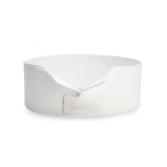 Plain Cotton Stiff Wing Carlton Day Collar in White
