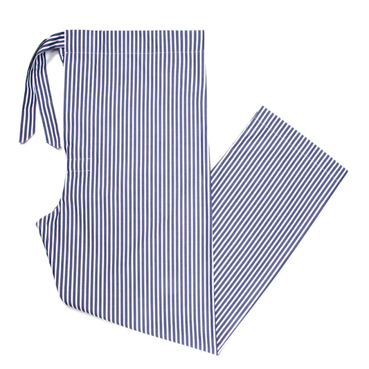 Exclusive Budd Stripe Pyjamas in Navy Bottoms