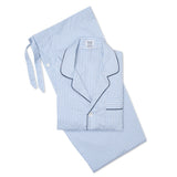 Exclusive Budd Stripe Pyjamas in Sky Blue