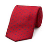 Medium Spot Tie in Red and Blue