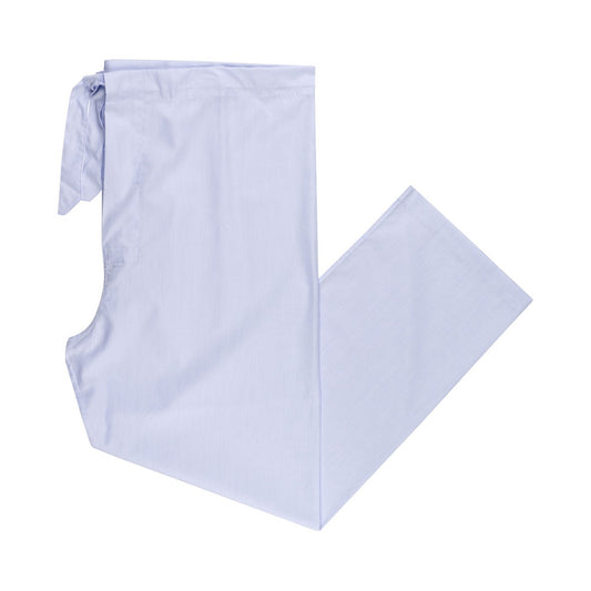 Plain Batiste Pyjamas in Sky and Navy