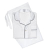 Plain Batiste Pyjamas in White