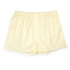 Classic Cotton Poplin Boxer Shorts in Cream