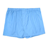 Classic Cotton Boxer Shorts in Saxe Blue