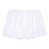 Classic cotton poplin boxer shorts in white