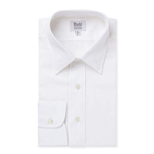 Plain Poplin in White