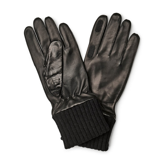 Plain Shooting Nappa Gloves in Black