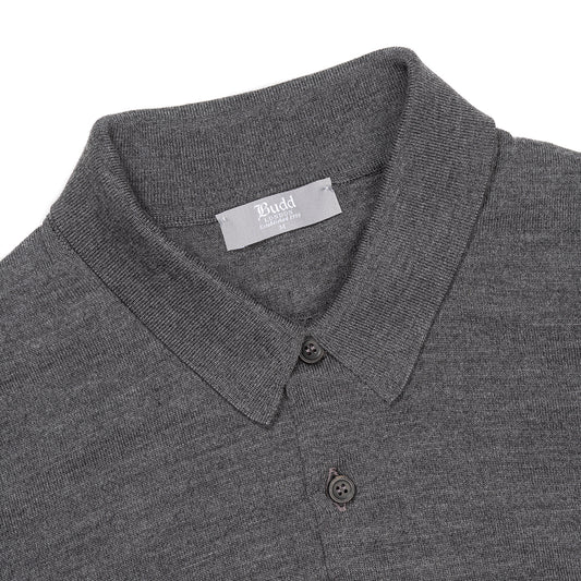 Merino Wool Sports Shirt in Smoke