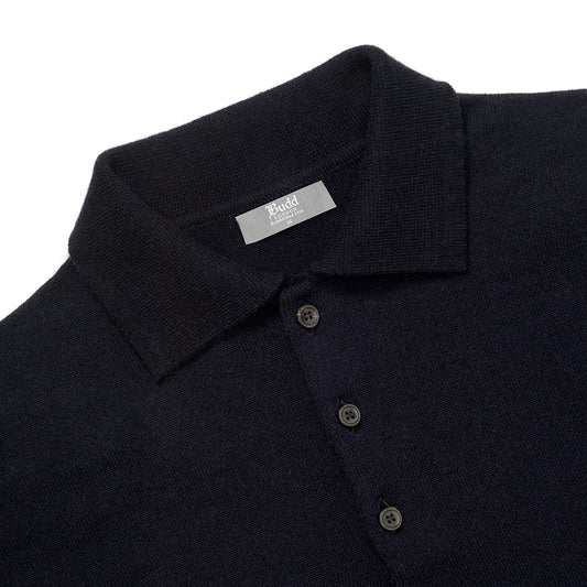 Plain Cashmere Oxton Jumper in Dark Navy