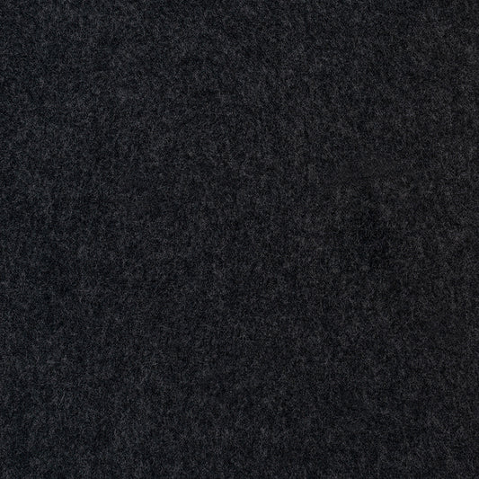 Plain Cashmere and Wool Dressing Gown in Charcoal and Wine Swatch