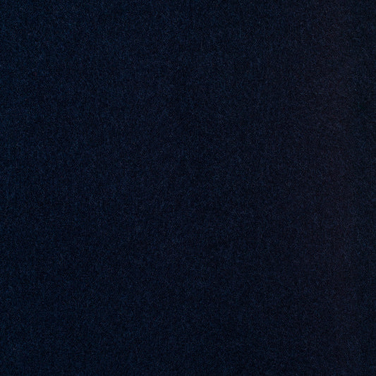 Plain Cashmere and Wool Dressing Gown in Navy and Wine Swatch