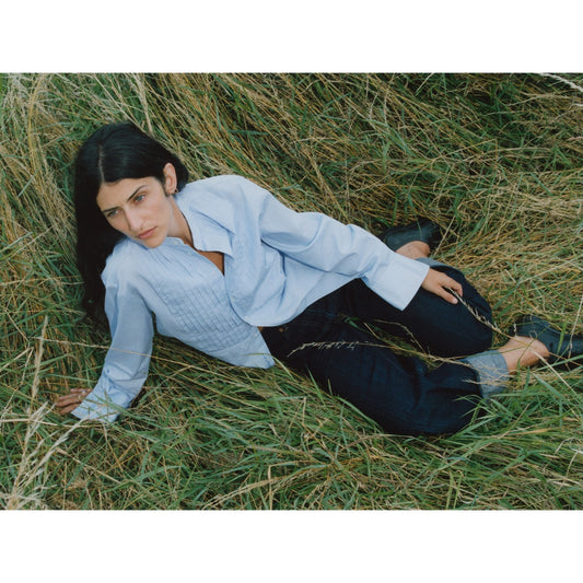 Bailey x Budd Winter Drop 21 Campaign frank shirt sky blue