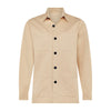 Cotton Twill Chore Jacket in Ecru