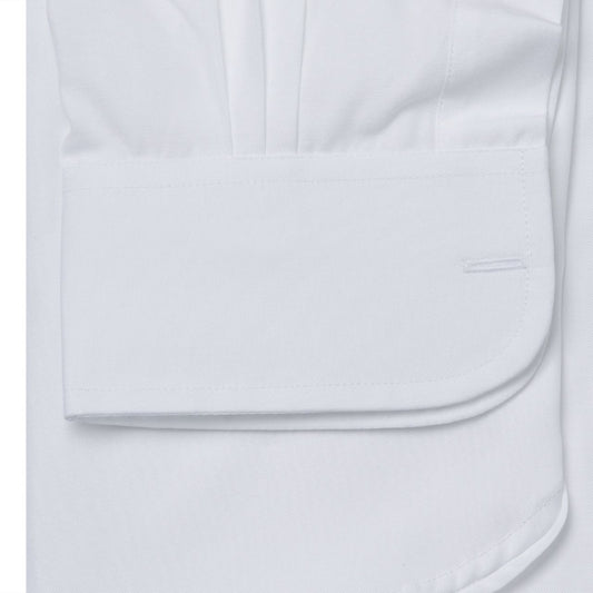 Plain Royal Oxford in White cuff
