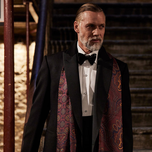 Sunburst Silver Enamel Dress Shirt Studs in White