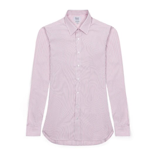 Classic Fit Exclusive Budd Stripe shirt in pink