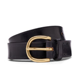 Pembridge Bridle Leather Belt in Black