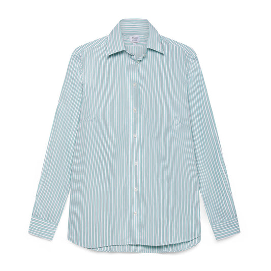 Buddette Exclusive Budd Stripe Shirt in Mint